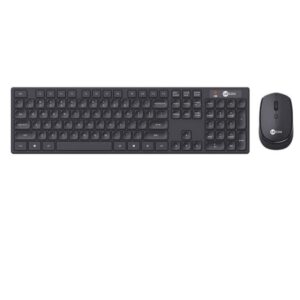 Lecoo KM2001 Kablosuz Türkçe Q Klavye & Mouse Set Siyah