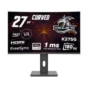 Dexim K27sg 27'' 180hz 1ms (HDMI DP) Adaptive Sync Full Hd Curved Fast Va Gaming Pivot Monitör - Dmt007